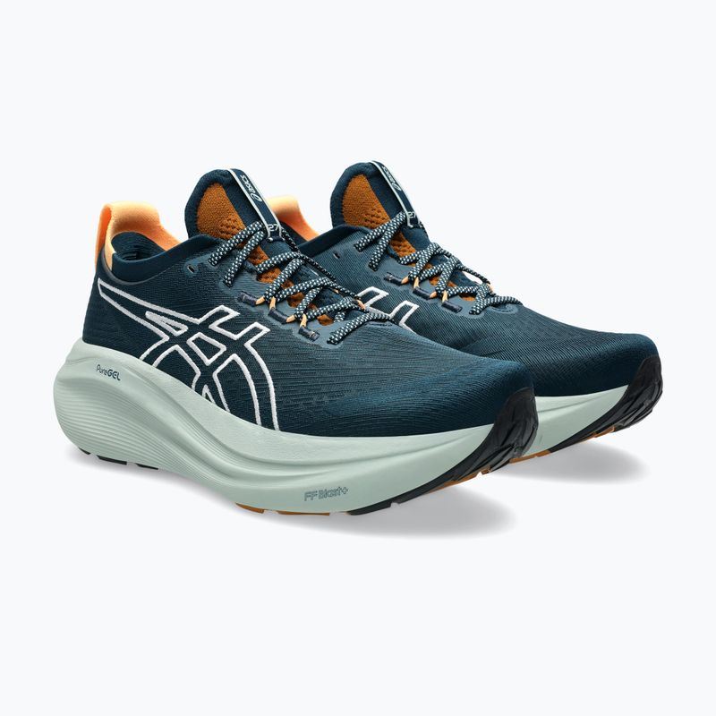 Vyriški bėgimo batai Asics Gel-Nimbus 27 TR nature bathing/tranquil teal 10