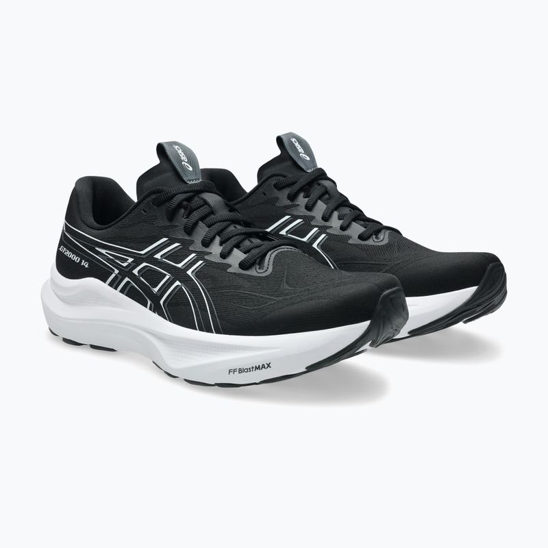Vyriški bėgimo batai ASICS GT-2000 14 black/white 10
