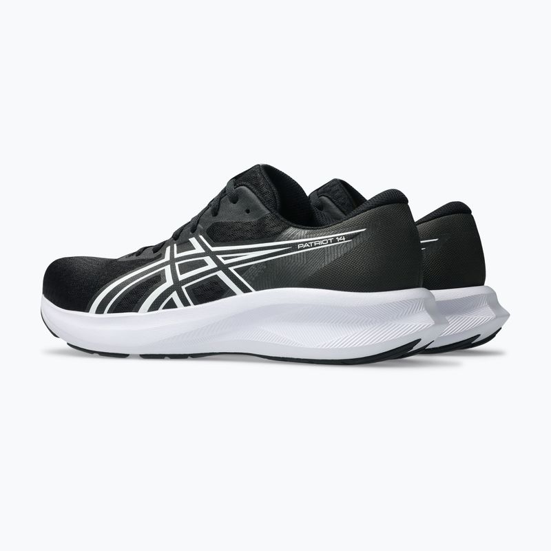 Vyriški bėgimo batai ASICS Patriot 14 black/white 4