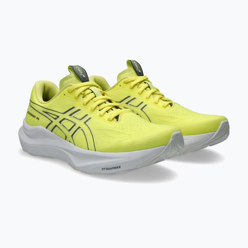 Vyriški bėgimo batai ASICS GT-2000 14 citron/steel grey 10