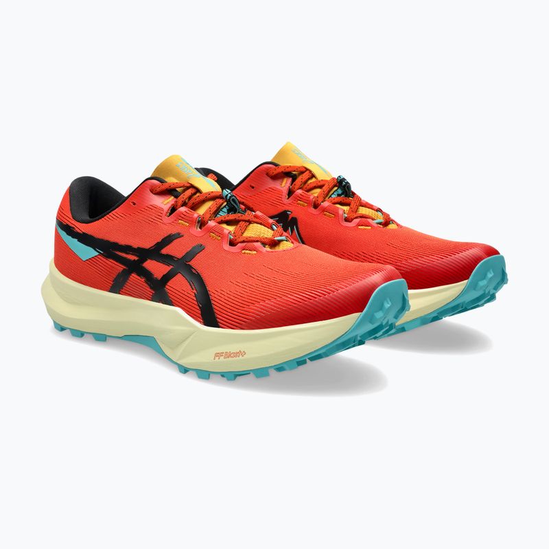 Vyriški bėgimo batai ASICS Fuji Lite 6 red clay/black 10