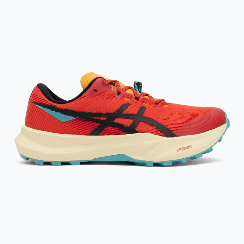 Vyriški bėgimo batai ASICS Fuji Lite 6 red clay/black 2