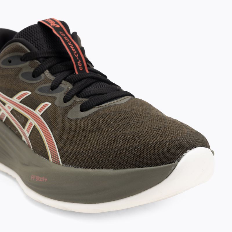 Moteriški bėgimo batai ASICS Gel-Cumulus 27 GTX brown stone/dark pink clay 7