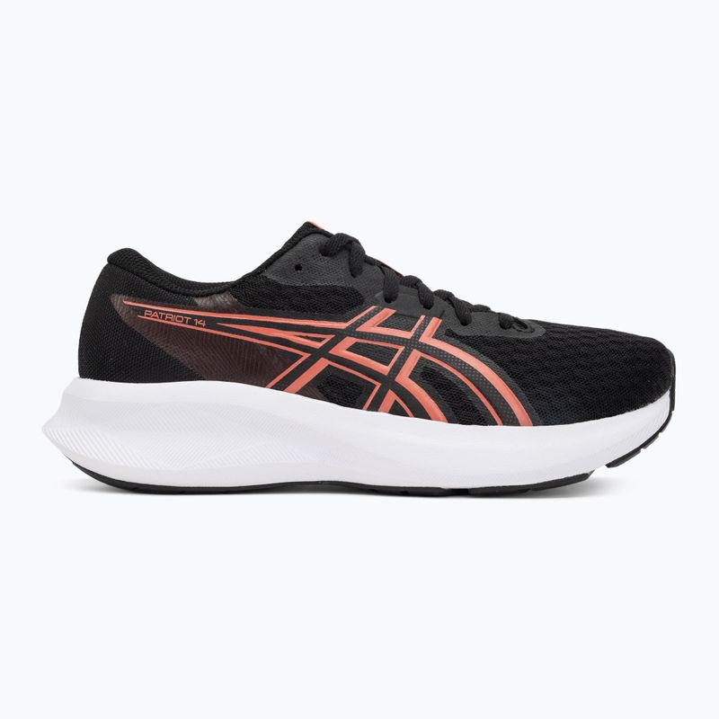 Moteriški bėgimo bateliai ASICS Patriot 14 black/dark pink clay 2