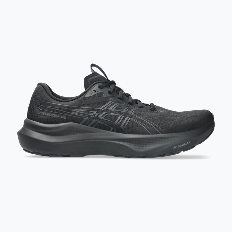 Vyriški bėgimo batai ASICS GT-2000 14 black/graphite grey 8