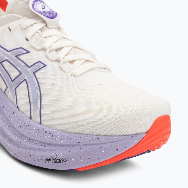 Moteriški bėgimo batai Asics Gel-Nimbus 27 Tokyo cream/edo purple 7