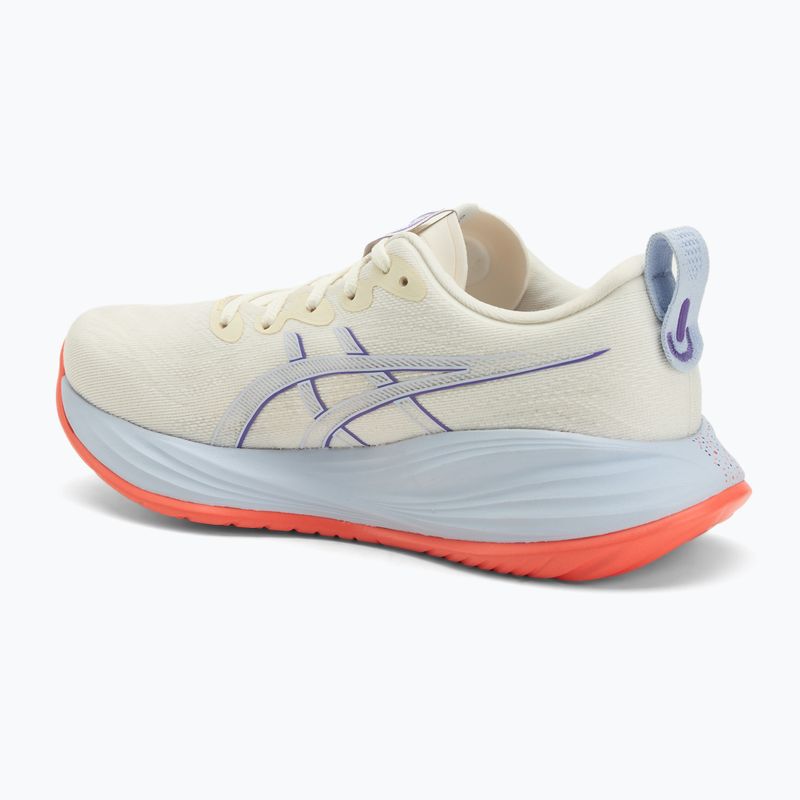 Moteriški bėgimo batai ASICS Gel-Cumulus 27 Tokyo cream/edo purple 3