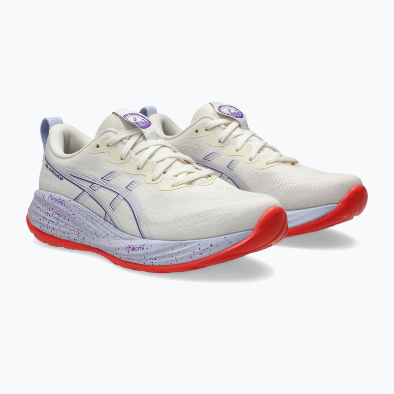 Moteriški bėgimo batai ASICS Gel-Cumulus 27 Tokyo cream/edo purple 10