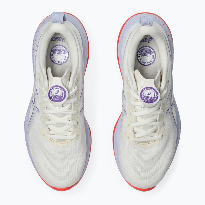 Moteriški bėgimo batai ASICS Gel-Cumulus 27 Tokyo cream/edo purple 13