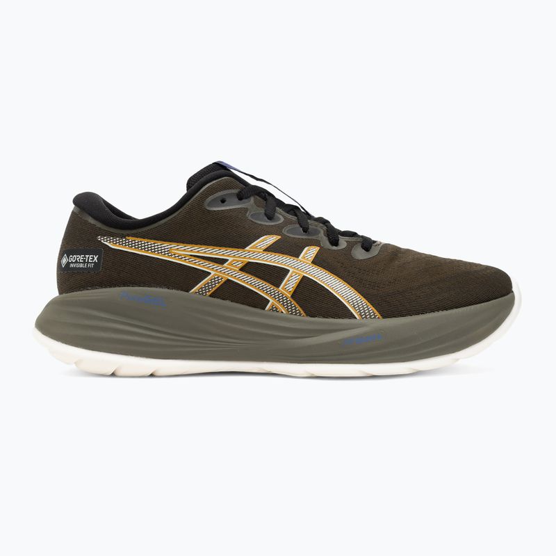 Vyriški bėgimo batai ASICS Gel-Cumulus 27 GTX brown stone/whisper green 2