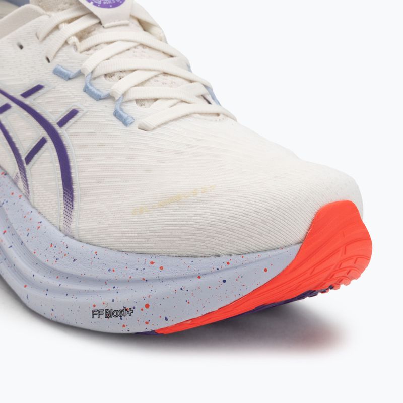 Vyriški bėgimo batai Asics Gel-Nimbus 27 Tokyo cream/edo purple 7