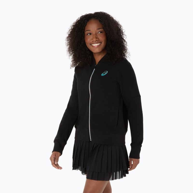 Moteriška teniso striukė ASICS Match Night Energy W performance black 4