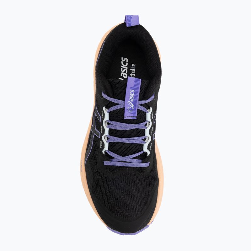 Moteriški bėgimo bateliai ASICS Trabuco Terra 3 black/amethyst 5