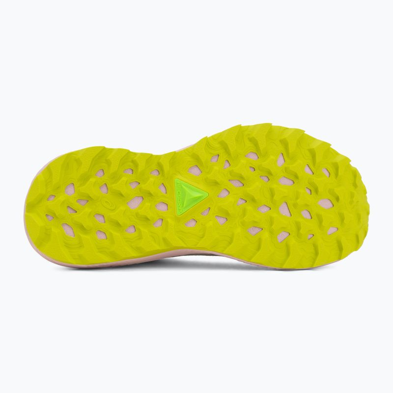 Moteriški bėgimo bateliai ASICS Trabuco Terra 3 mineral beige/aurora green 4