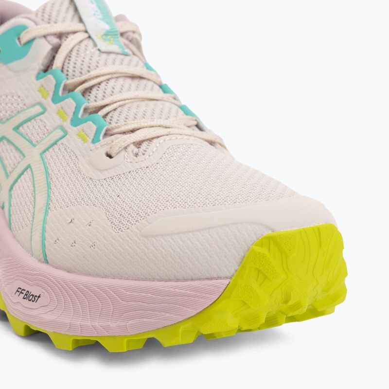 Moteriški bėgimo bateliai ASICS Trabuco Terra 3 mineral beige/aurora green 7