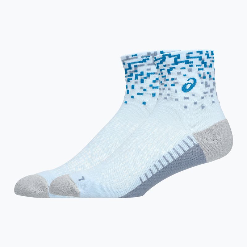 Kojinės ASICS Performance Run Quarter arctic blue/aegean blue/grey blue 2