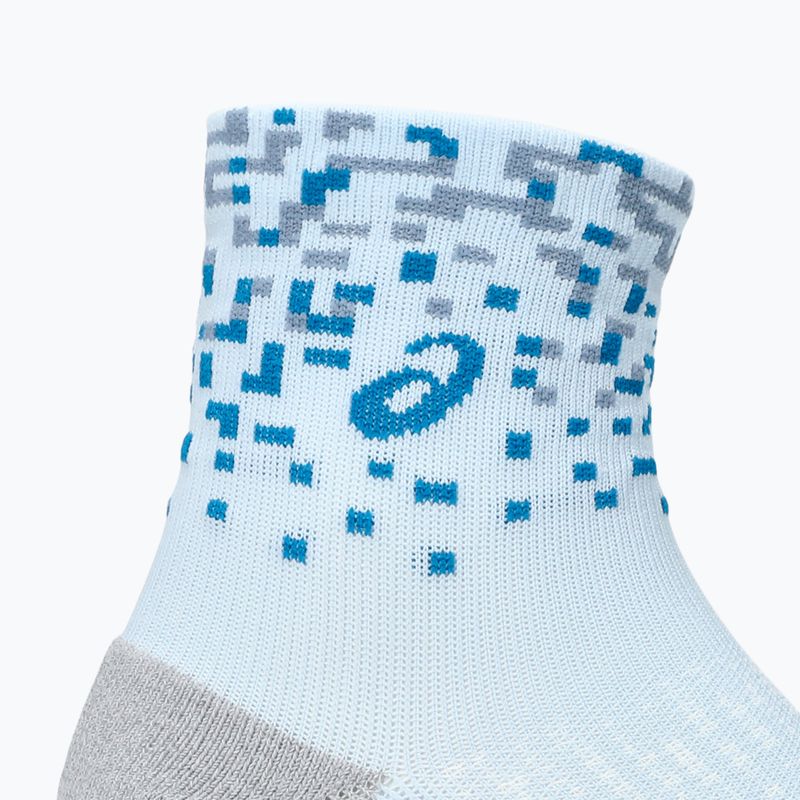 Kojinės ASICS Performance Run Quarter arctic blue/aegean blue/grey blue 3