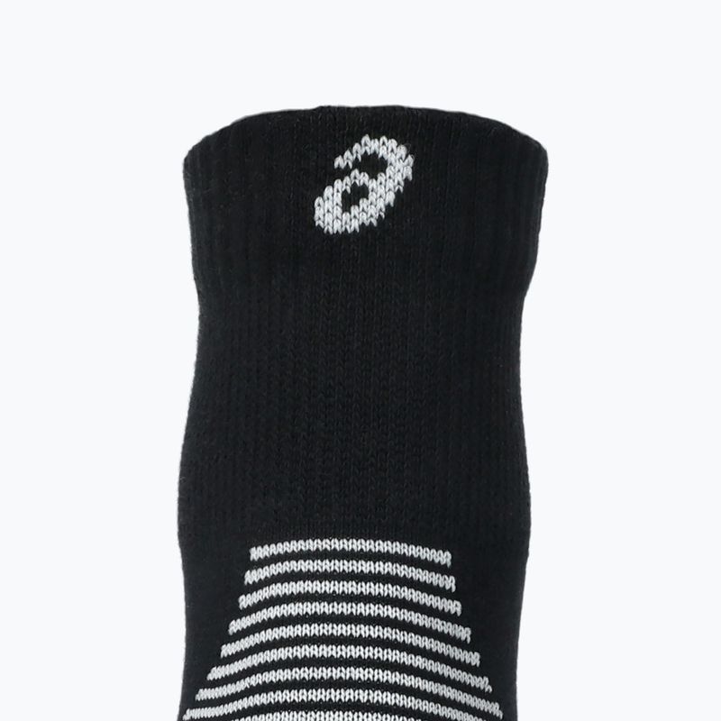 Kojinės ASICS Cushioned Quarter 2 poros performance black/performance black 4