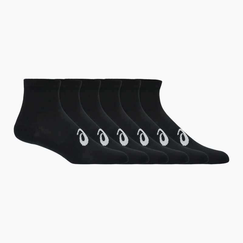 Kojinės ASICS Quarter 6 pairs performance black