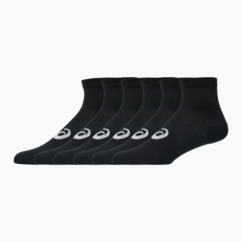 Kojinės ASICS Quarter 6 pairs performance black 2