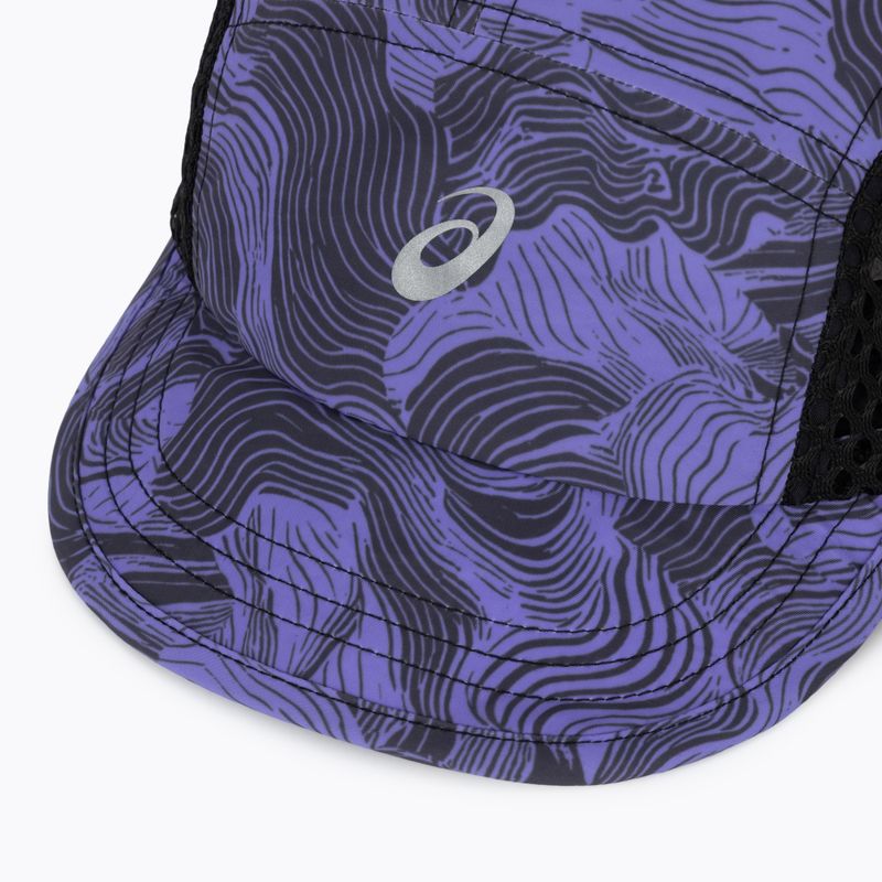 Kepurė su snapeliu ASICS Fujitrail Graphic amethyst/cream 3