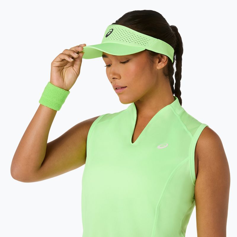 Teniso stogelis ASICS Performance Visor illuminate green 4