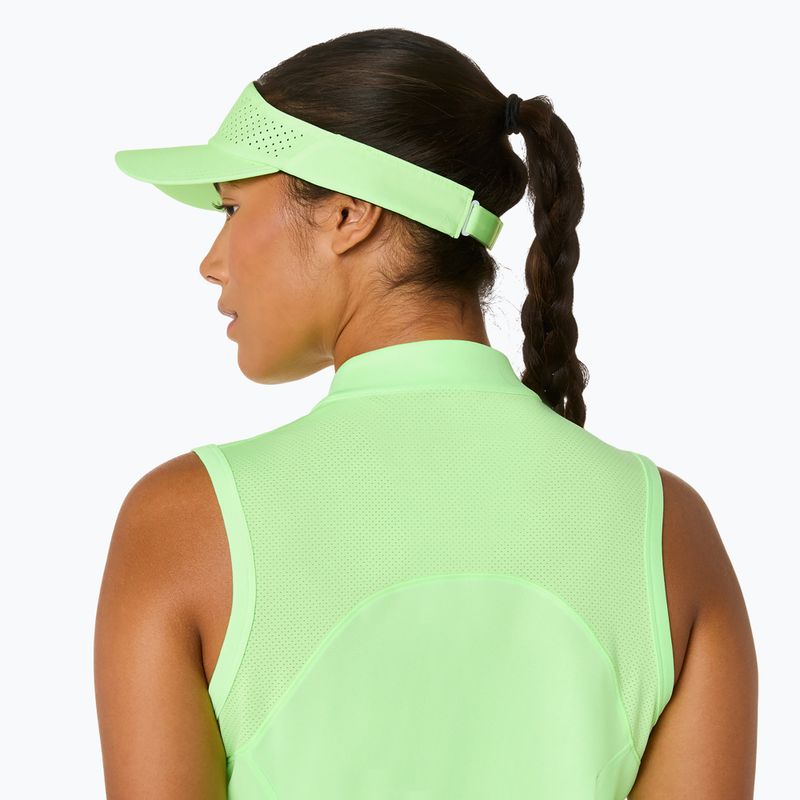 Teniso stogelis ASICS Performance Visor illuminate green 6