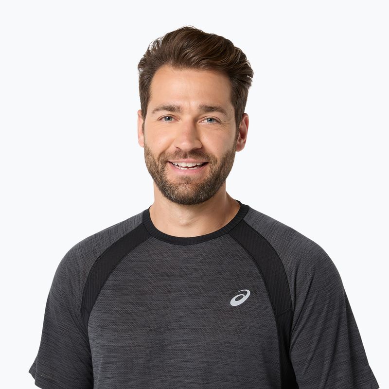Vyriški bėgimo marškinėliai ASICS Road performance black 5