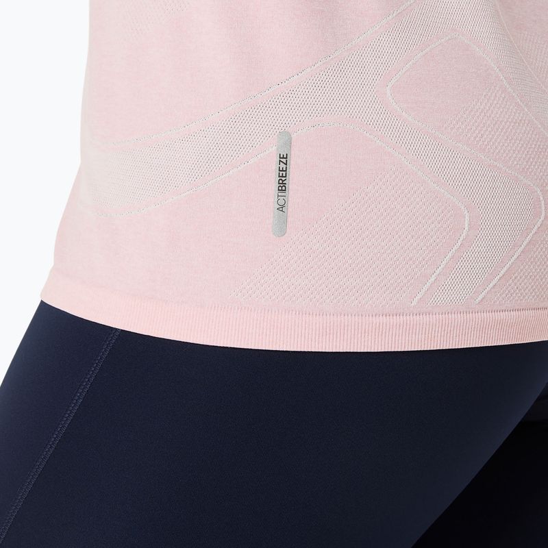 Moteriški bėgimo marškinėliai ASICS Seamless morganite/crystal pink 7