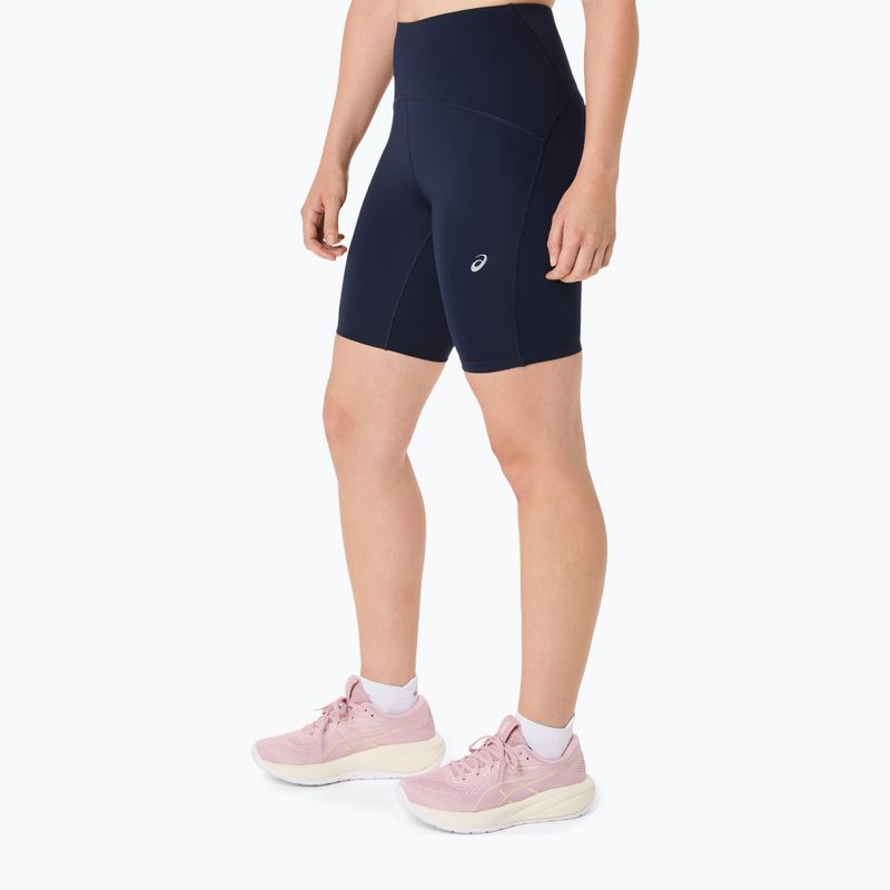 Moteriški bėgimo šortai ASICS Road High Waist 8IN Sprinter midnight 4
