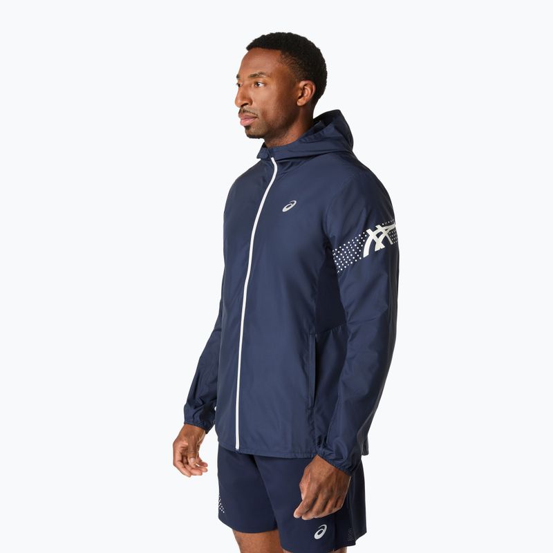 Vyriška bėgimo striukė ASICS Icon midnight/cream 4