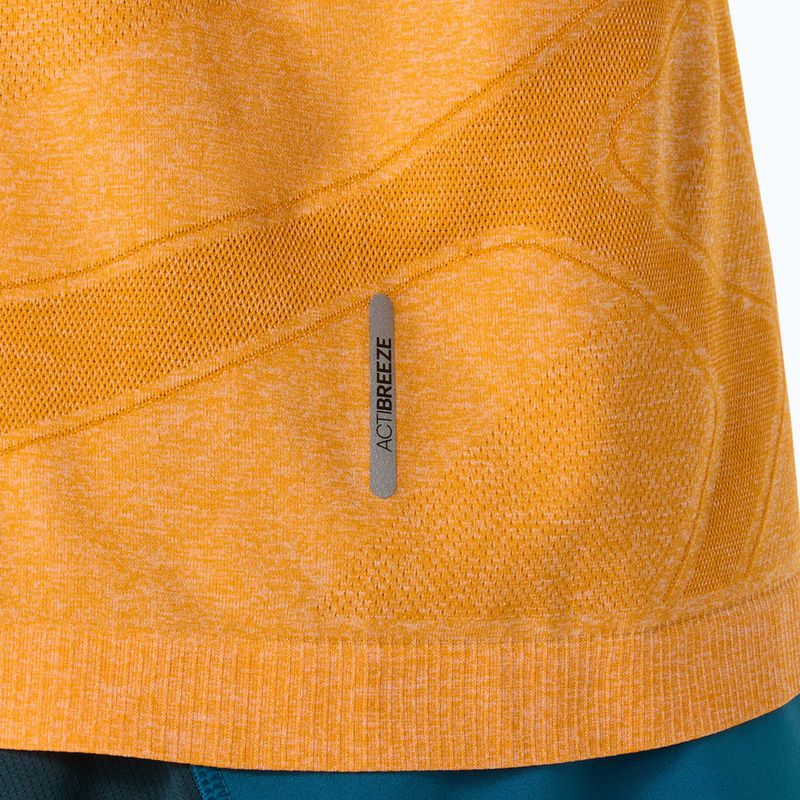 Vyriški bėgimo marškinėliai ilgomis rankovėmis ASICS Road Seamless LS yellow 8