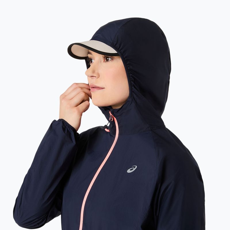 Moteriška bėgimo striukė ASICS Road Packable midnight 5