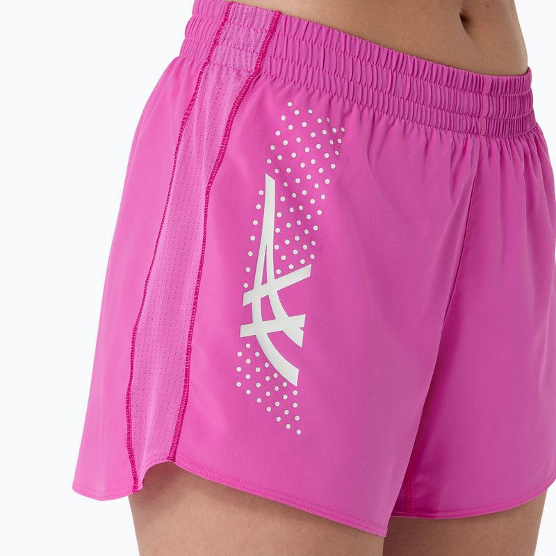 Moteriški bėgimo šortai ASICS Icon 4IN digital sakura 5