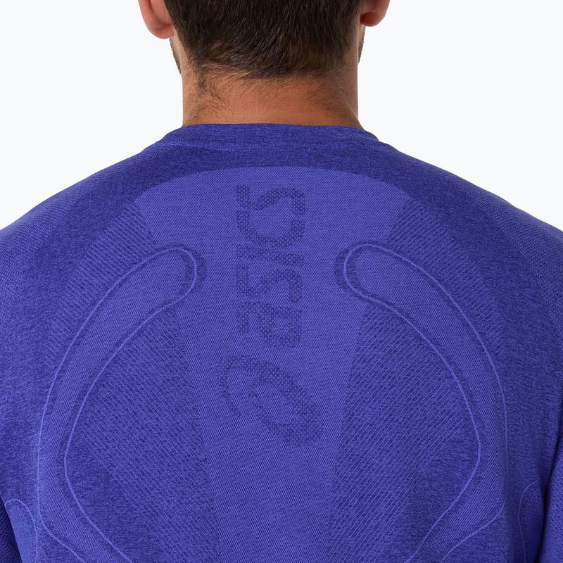 Vyriški bėgimo marškinėliai ilgomis rankovėmis ASICS Road Seamless LS cobalt burst/eggplant 6
