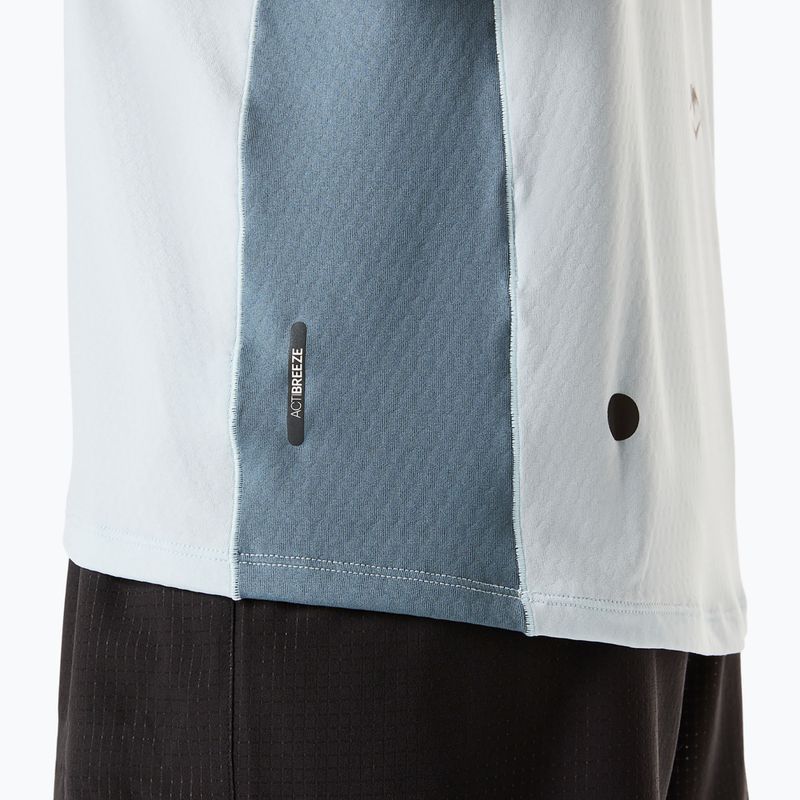 Moteriški bėgimo marškinėliai ASICS Fujitrail Elite Top cool grey/ironclad 7