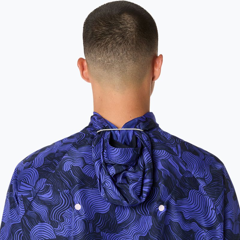 Moteriška bėgimo striukė ASICS Fujitrail Packable cobalt burst/indigo blue/cream 8