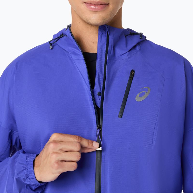 Vyriška bėgimo striukė ASICS Fujitrail Elite Waterproof cobalt burst/midnight 8