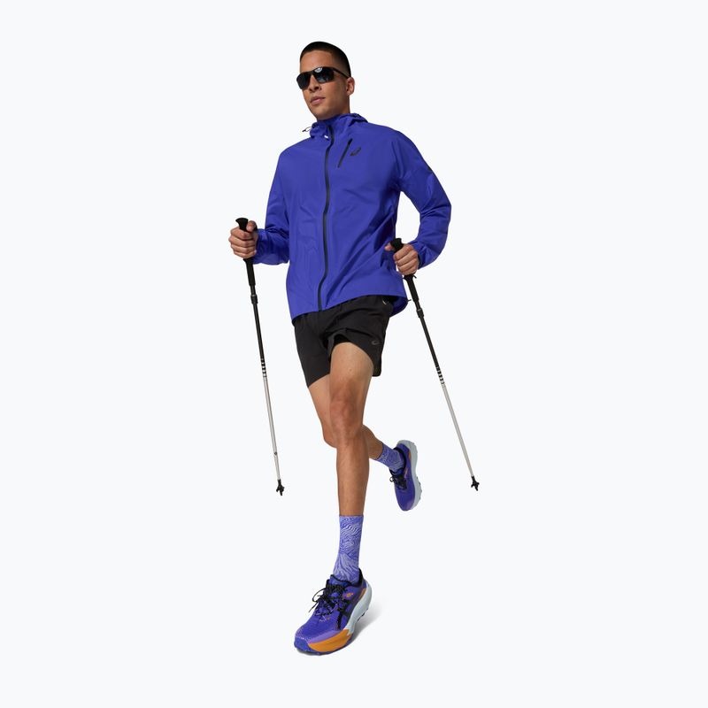 Vyriška bėgimo striukė ASICS Fujitrail Elite Waterproof cobalt burst/midnight 12