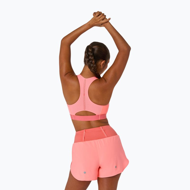 Treniruoklių liemenėlė ASICS Road Compression sun coral 3