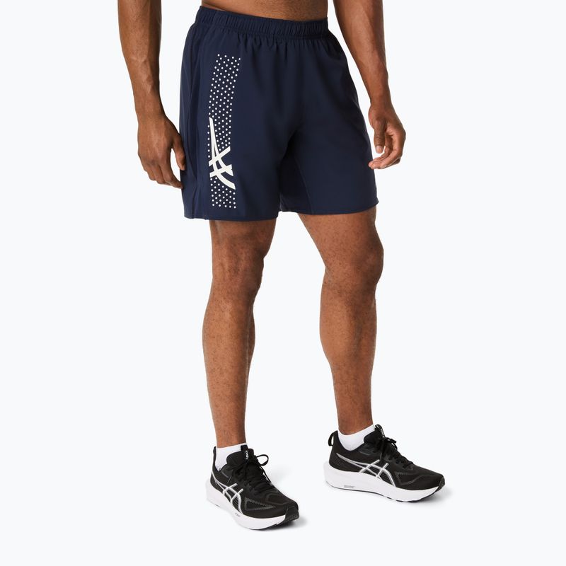 Vyriški bėgimo šortai ASICS Icon 7IN midnight/cream 4