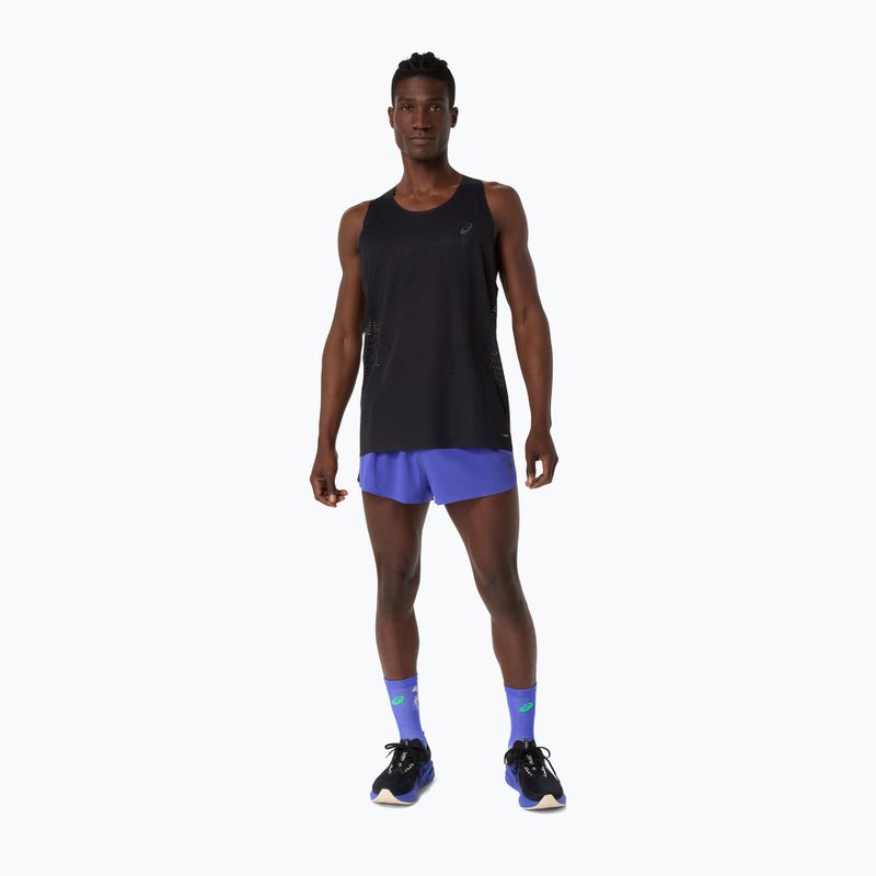 Vyriški bėgimo marškinėliai ASICS Metarun Singlet performance black 2