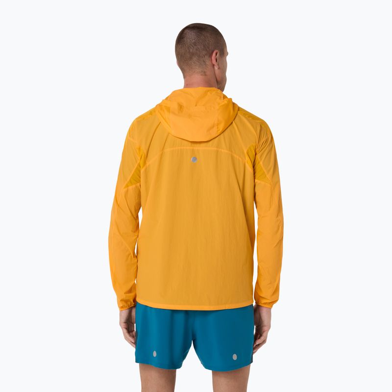 Vyriški bėgimo marškinėliai ASICS Road All Over Print Singlet yamabuki/aegean blue 3