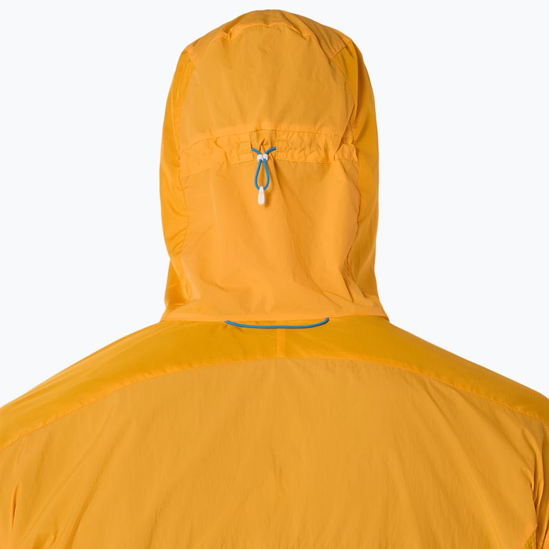 Vyriški bėgimo marškinėliai ASICS Road All Over Print Singlet yamabuki/aegean blue 8