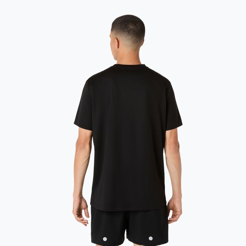 Vyriški bėgimo marškinėliai Asics Fujitrail Logo Ss Top Performance Black/Cream/Carbon 3