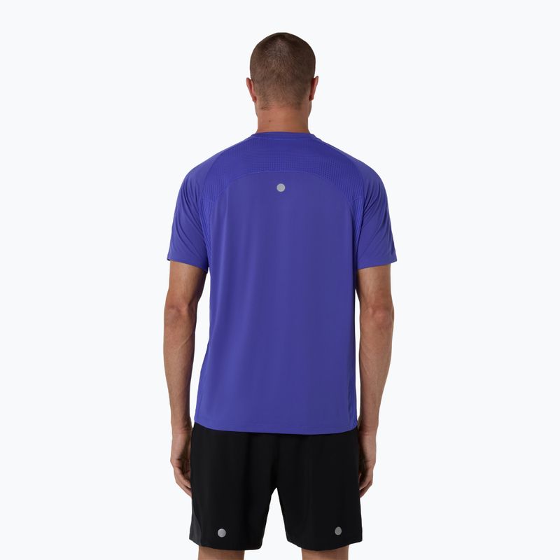 Vyriški bėgimo marškinėliai ASICS Road Fade SS cobalt burst/illuminate green 2