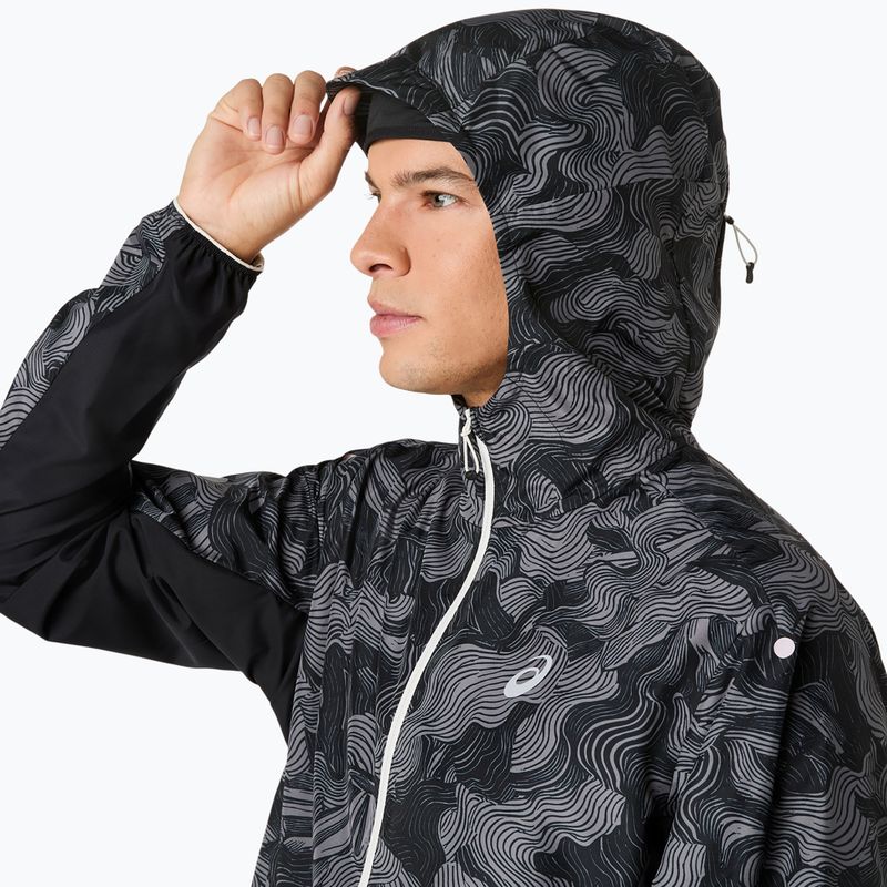 Moteriška bėgimo striukė ASICS Fujitrail Packable performance black 7