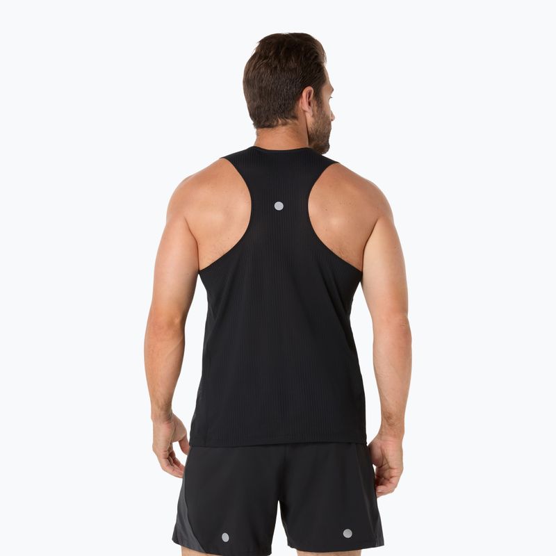 Vyriški bėgimo marškinėliai ASICS Road Singlet performance black 3