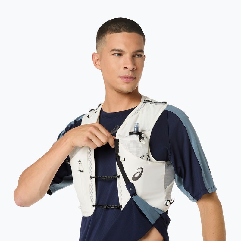 Vyriški bėgimo marškinėliai ASICS Fujitrail Elite SS Top midnight/ironclad 9