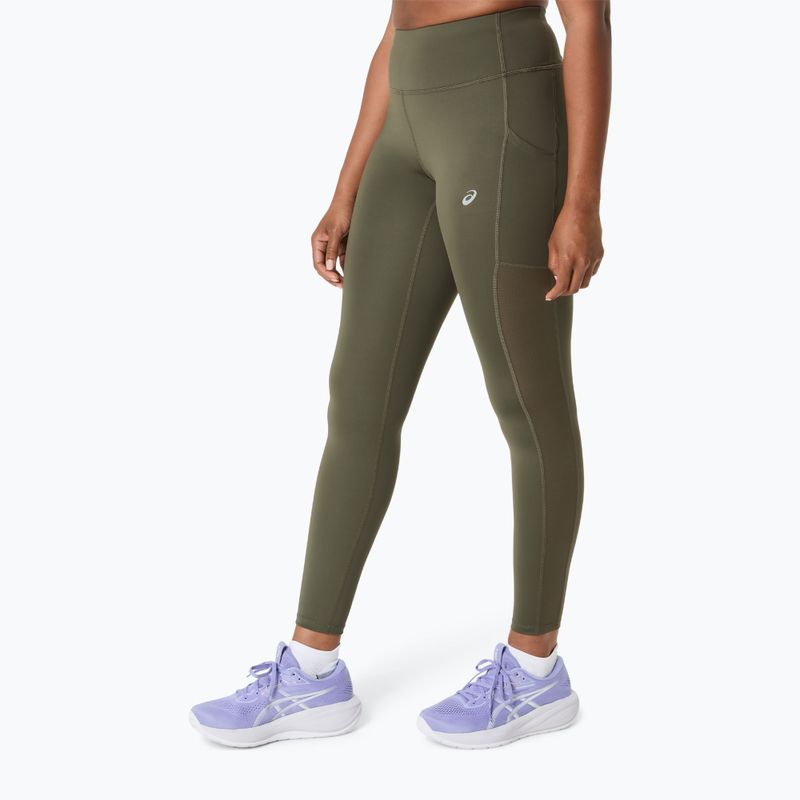 Moteriškos bėgimo tamprės ASICS Core Tight dark olive 3